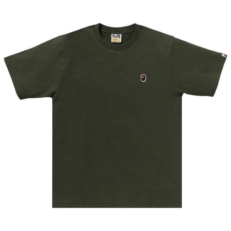 BAPE One Point T-Shirt Olive Drab