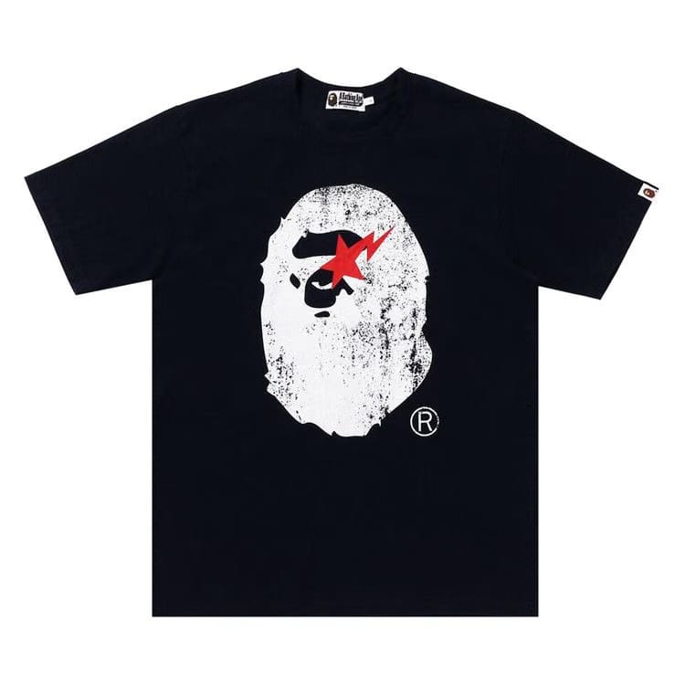 BAPE Ape Head T-Shirt Indigo
