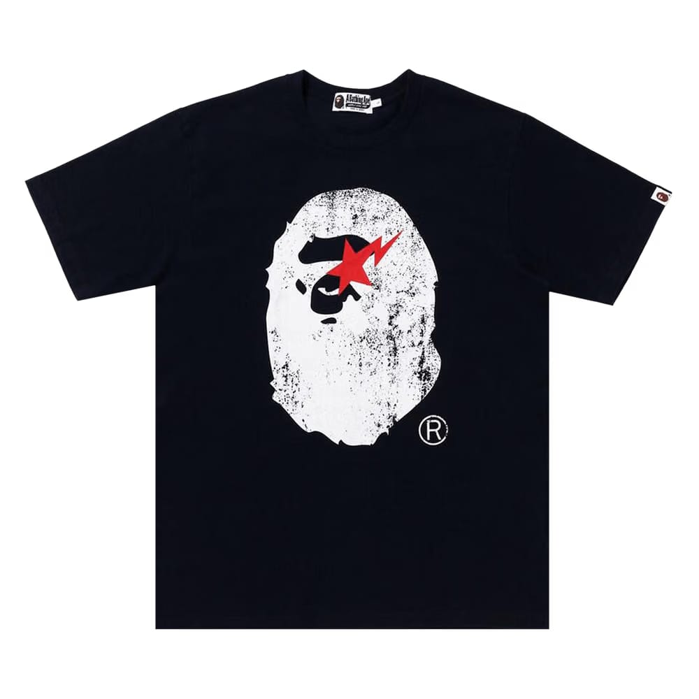 BAPE Ape Head T-Shirt Indigo