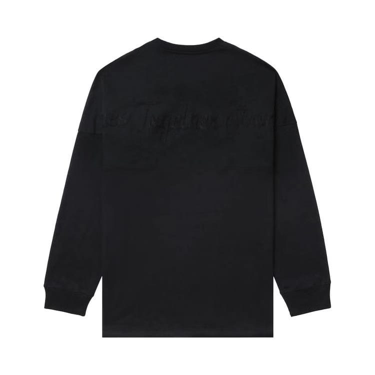 BAPE Tonal Bape Logo Long-Sleeve T-Shirt Charcoal