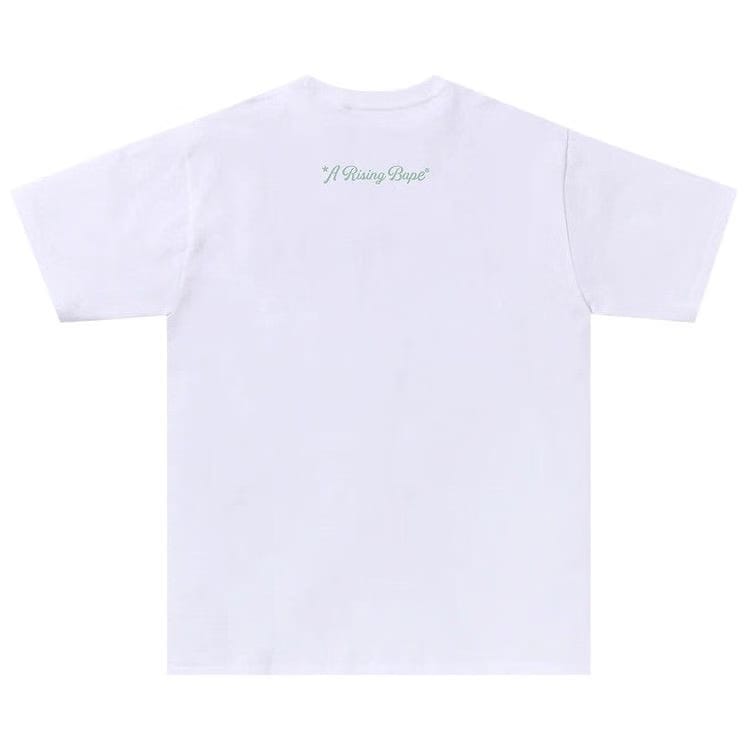 BAPE A Rising Bape Photo T-Shirt White