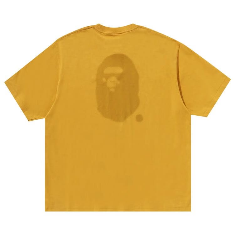 BAPE Logo Relaxed Fit T-Shirt Yellow