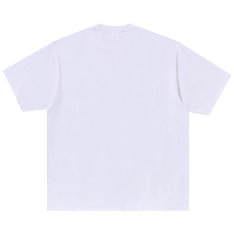 BAPE Line Camo Ape Head Relaxed Fit T-Shirt White