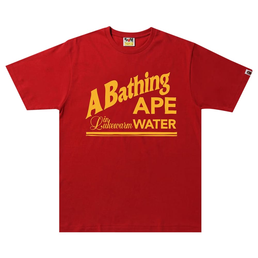 BAPE Archive Graphic T-Shirt #12 Red