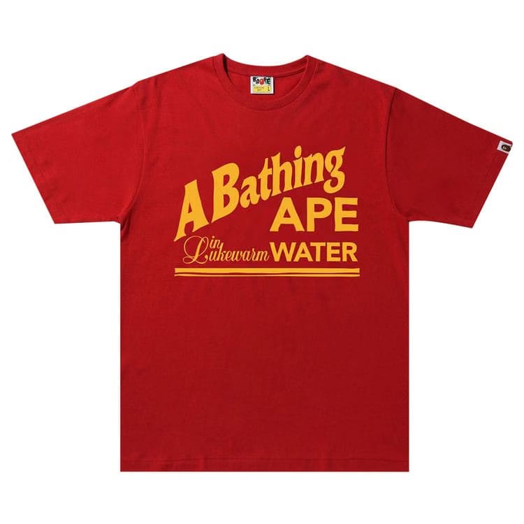 BAPE Archive Graphic T-Shirt #12 Red