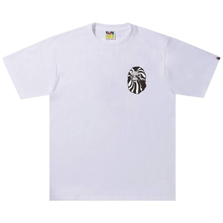 BAPE Ape Head #1 T-Shirt White