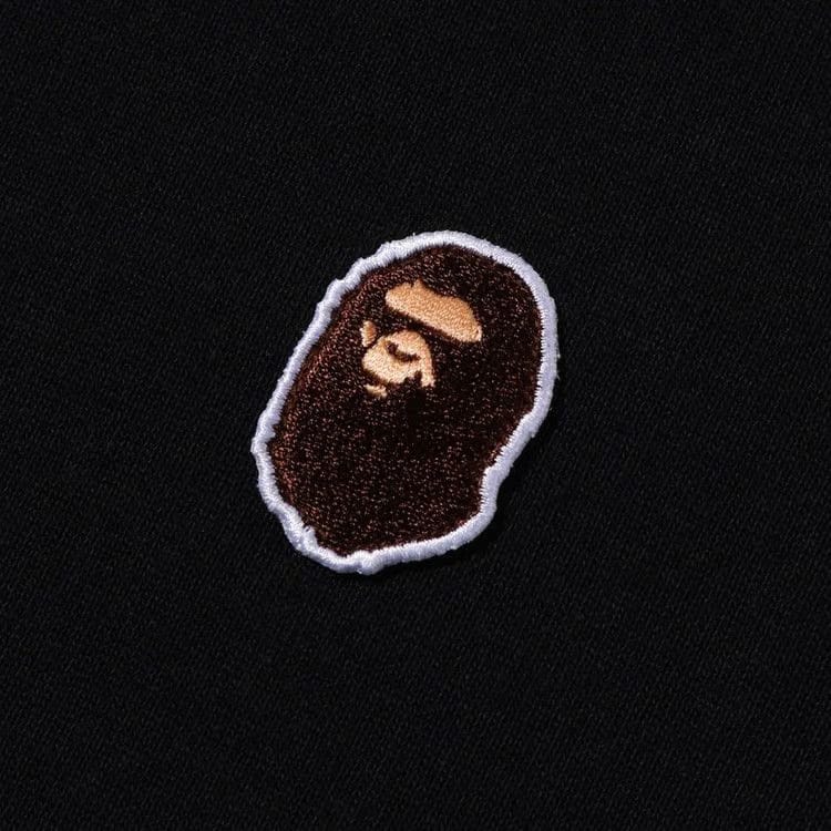 BAPE Multi Fonts Relaxed Fit Heavy Weight Long-Sleeve T-Shirt Black