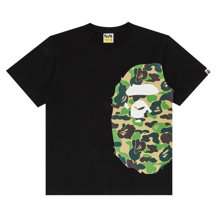 BAPE ABC Side Big Ape Head T-Shirt Black/Green