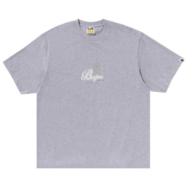 BAPE 3D Art Ape Head T-Shirt Grey