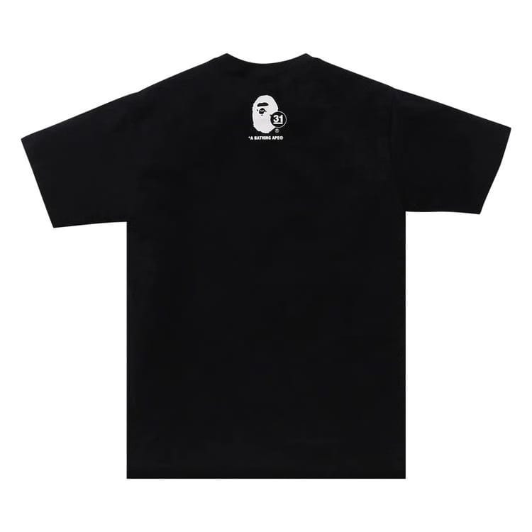 BAPE A Bathing Ape 31st Anniv. Ape Head T-Shirt Black
