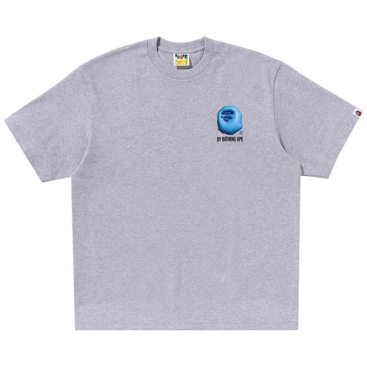 BAPE 3D Art Ape Head Relaxed Fit T-Shirt Grey