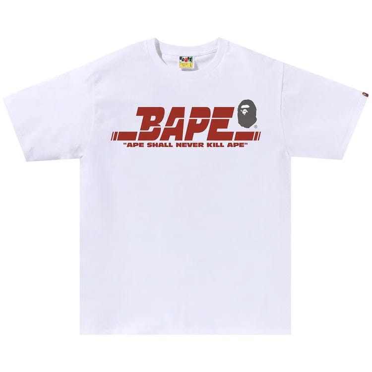 BAPE Sports Logo T-Shirt White