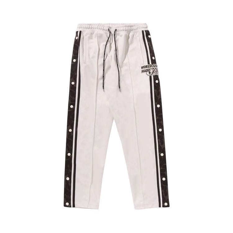 BAPE Jersey Track Pants Ivory