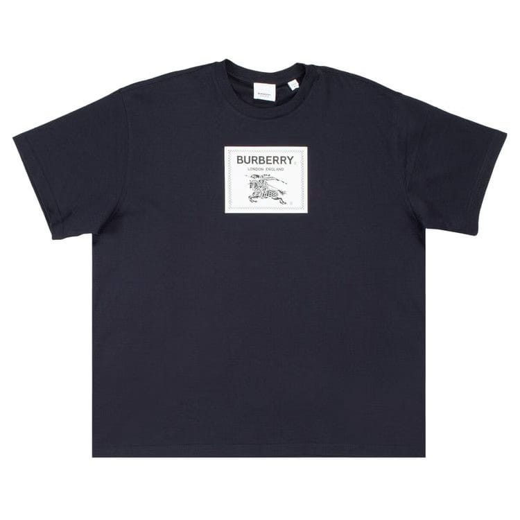 Burberry Roundwood Label Shorts-Sleeve T-Shirt Smoked