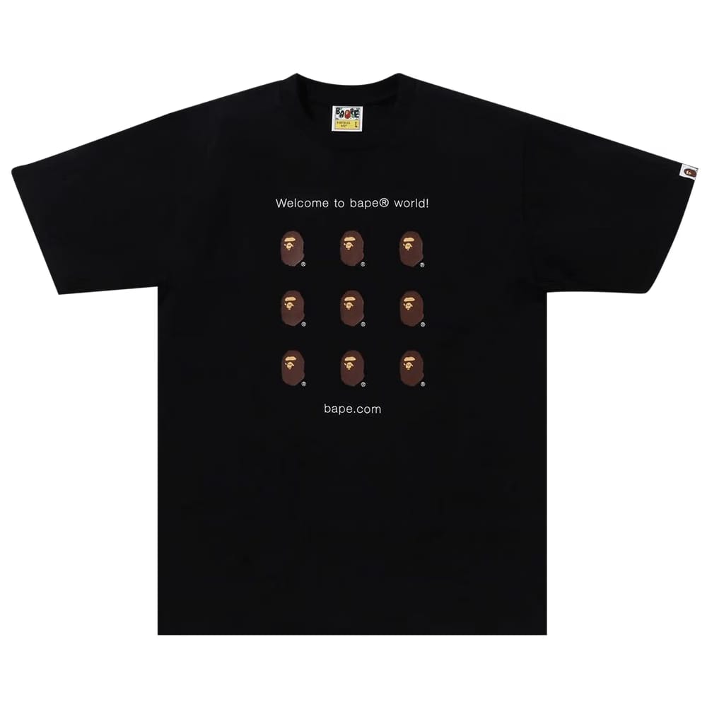 BAPE .Com T-Shirt Black
