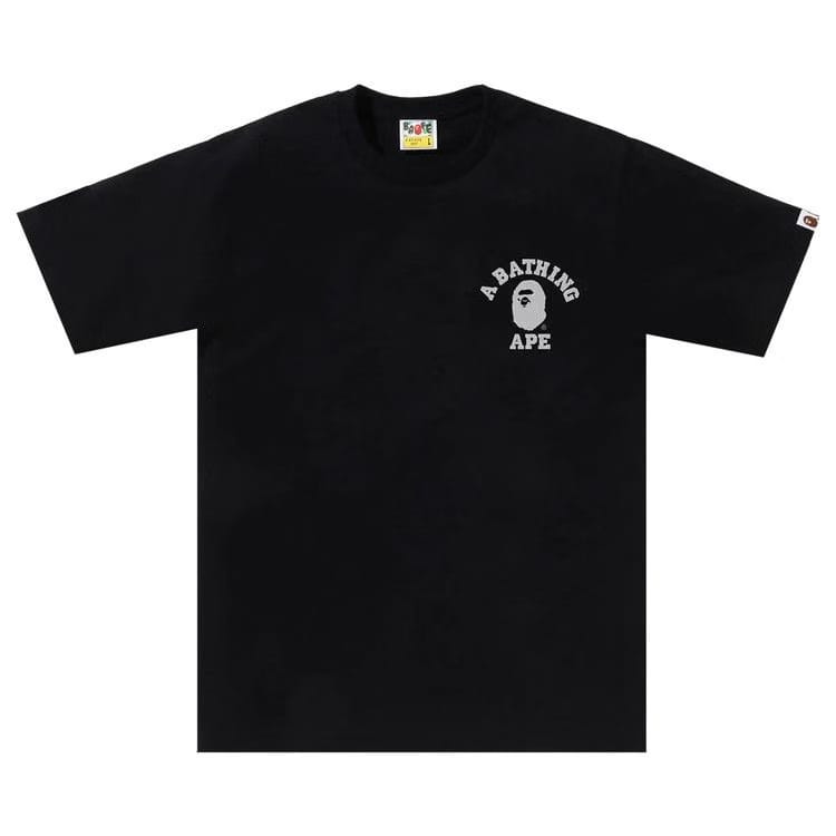 BAPE Liquid Camo College ATS T-Shirt Black