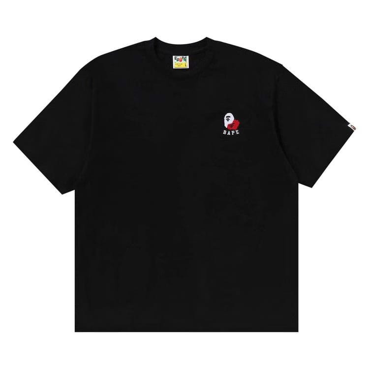 BAPE Ape Head 2 Point Relaxed Fit T-Shirt Black