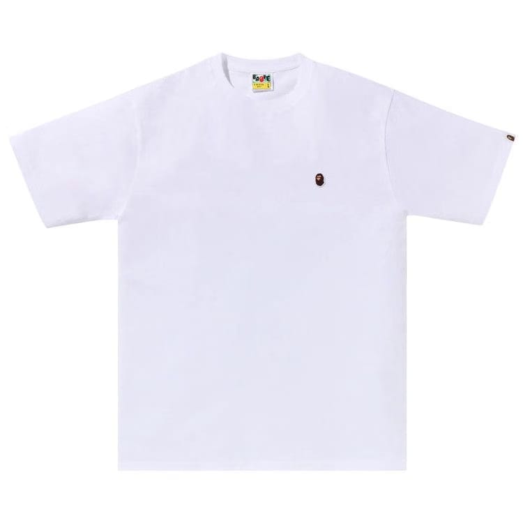 BAPE A Camping Ape One Point T-Shirt White