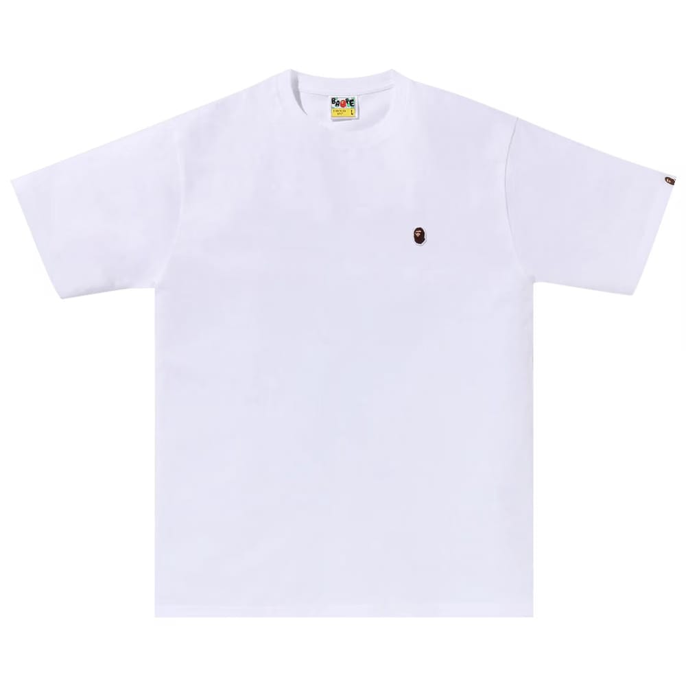 BAPE A Camping Ape One Point T-Shirt White