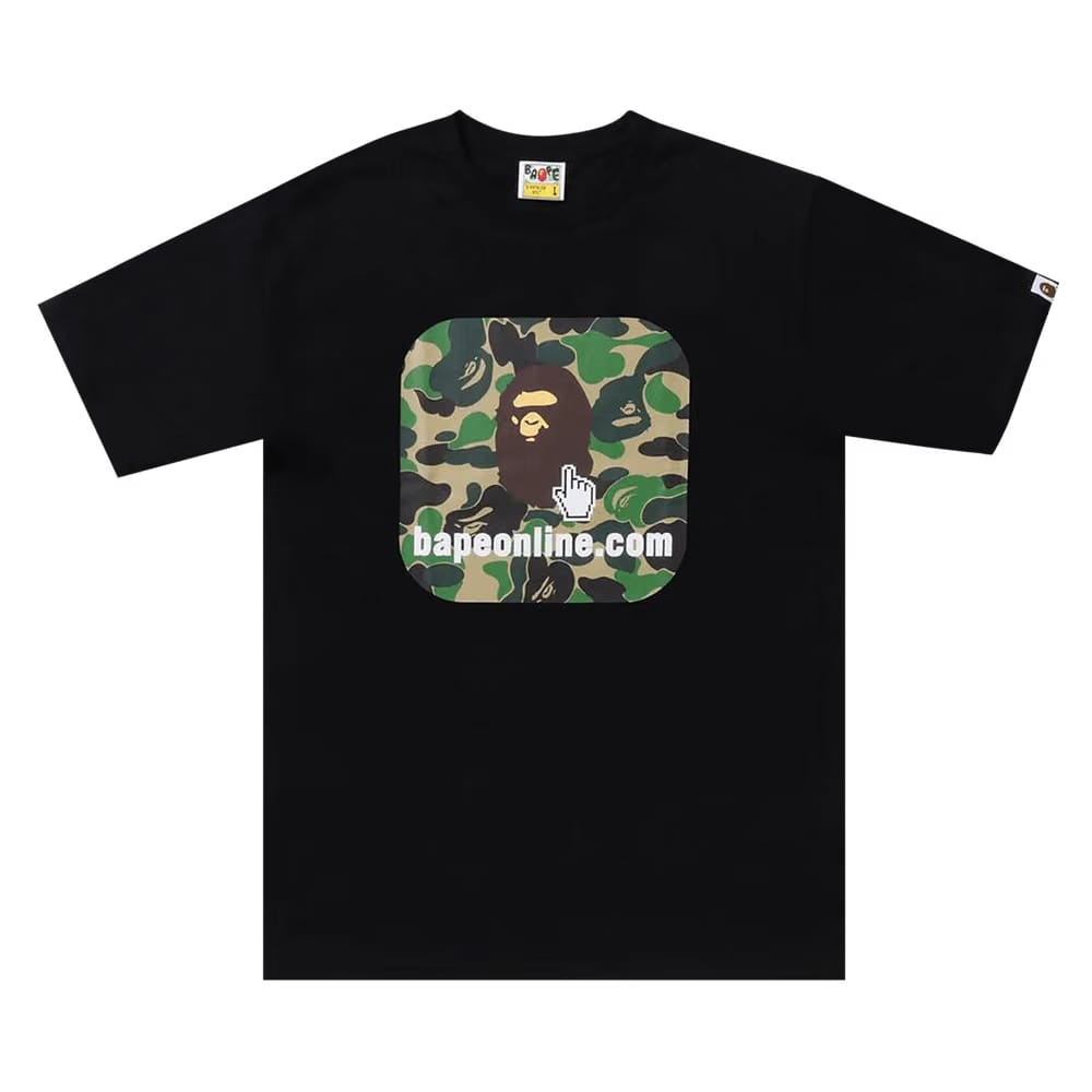 BAPE ABC Camo T-Shirt (Online Exclusive) Black