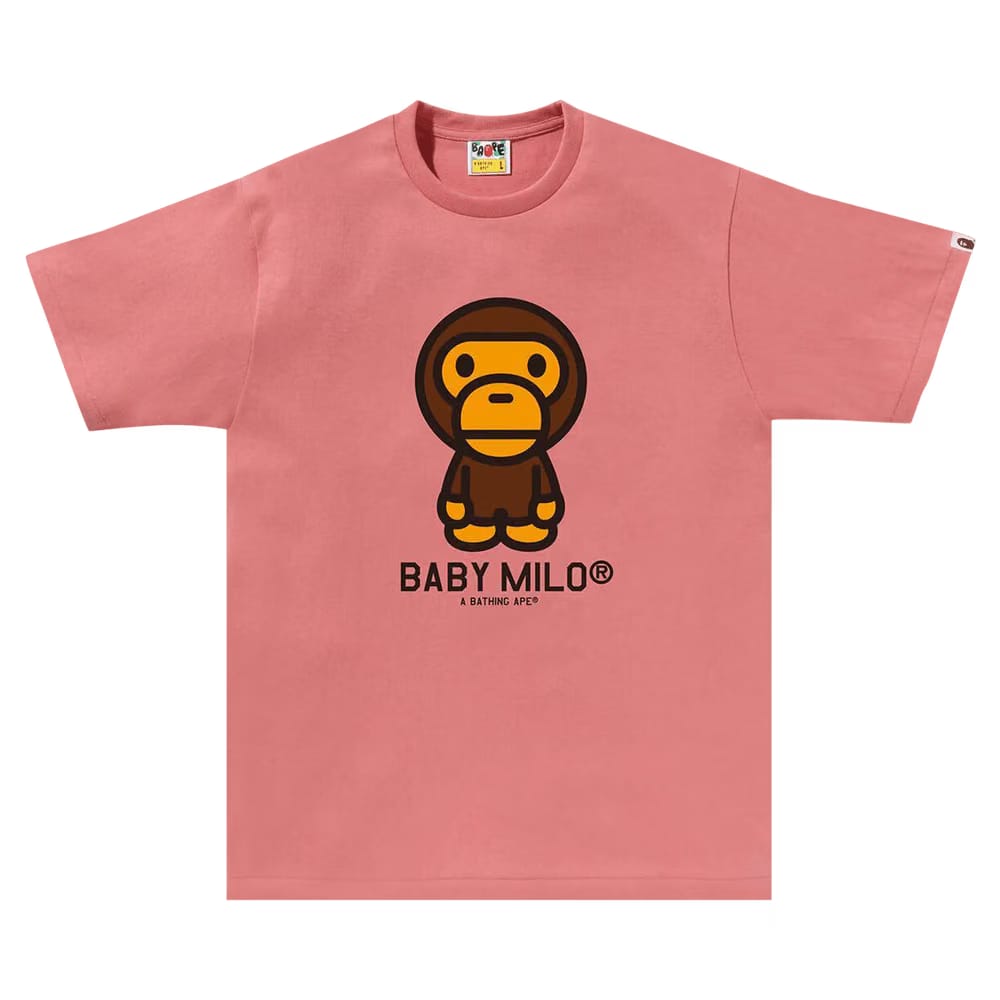 BAPE Baby Milo T-Shirt Pink