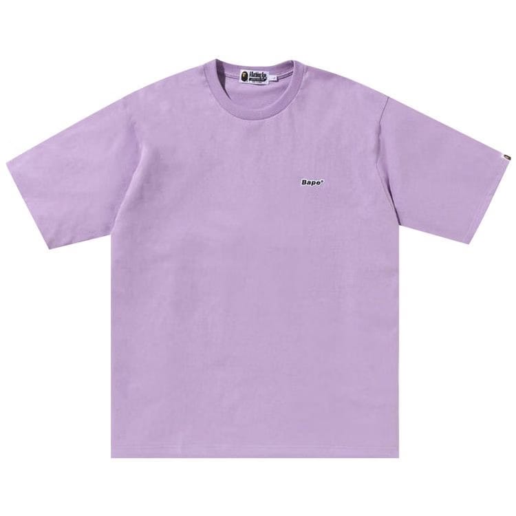 BAPE One Point Relaxed Fit T-Shirt Purple