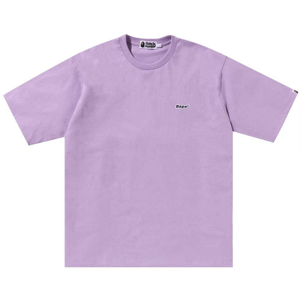 BAPE One Point Relaxed Fit T-Shirt Purple