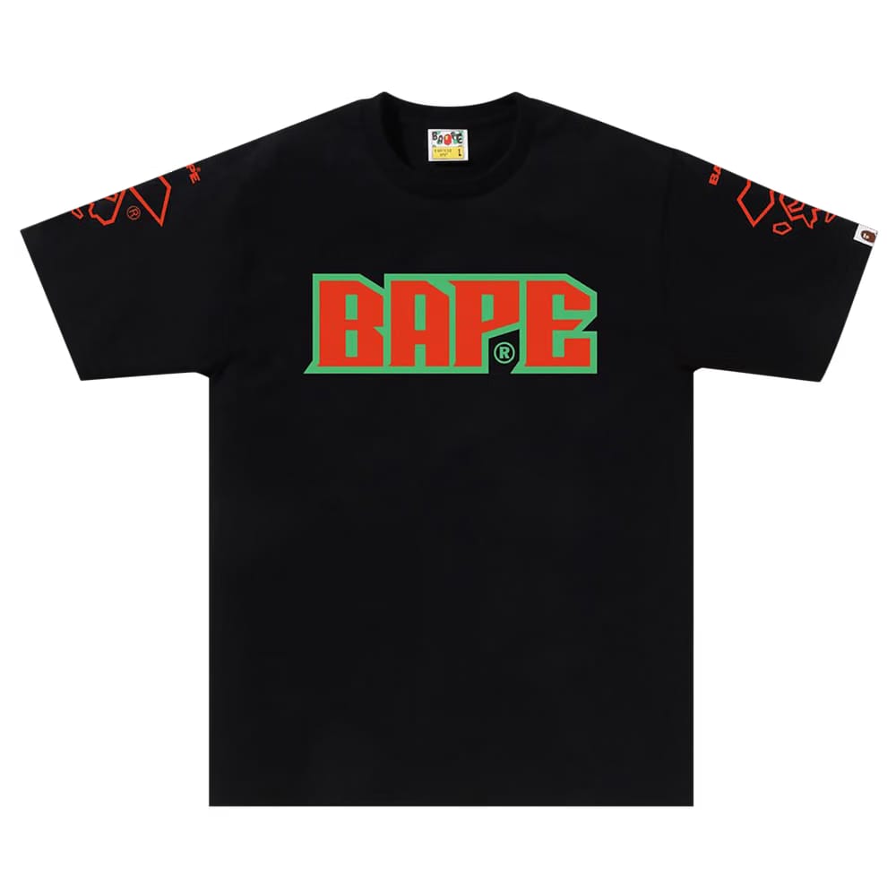 BAPE Football T-Shirt Black