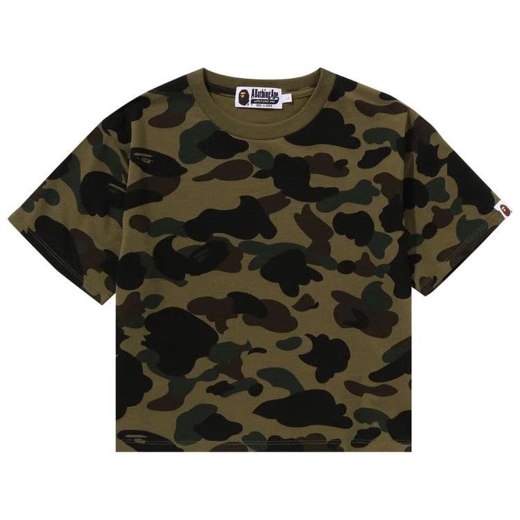 BAPE 1st Camo Mini T-Shirt Green