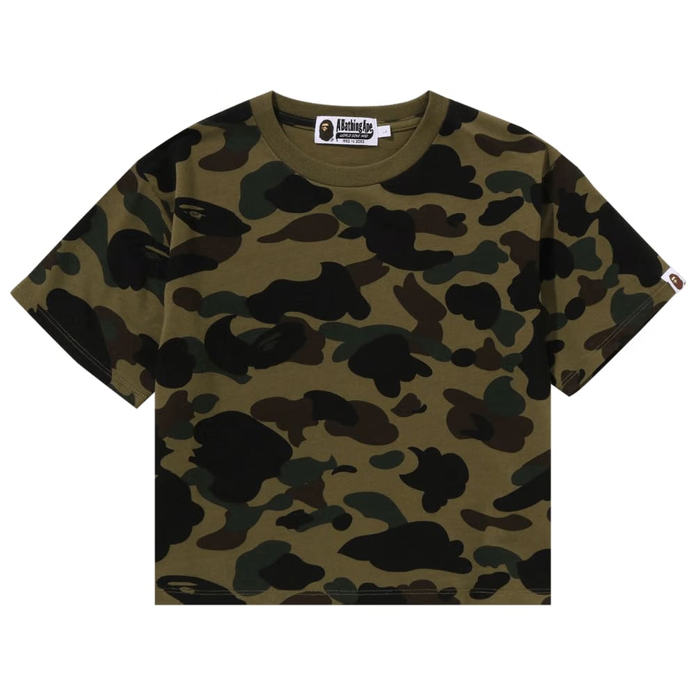 BAPE 1st Camo Mini T-Shirt Green