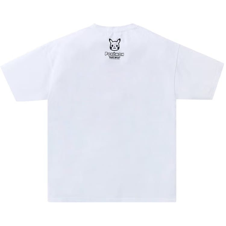 BAPE Baby Milo x Pokemon Monotone Starters T-Shirt #3 White