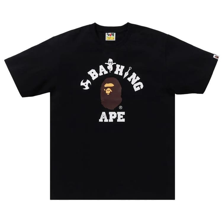 BAPE Ninja College T-Shirt Black