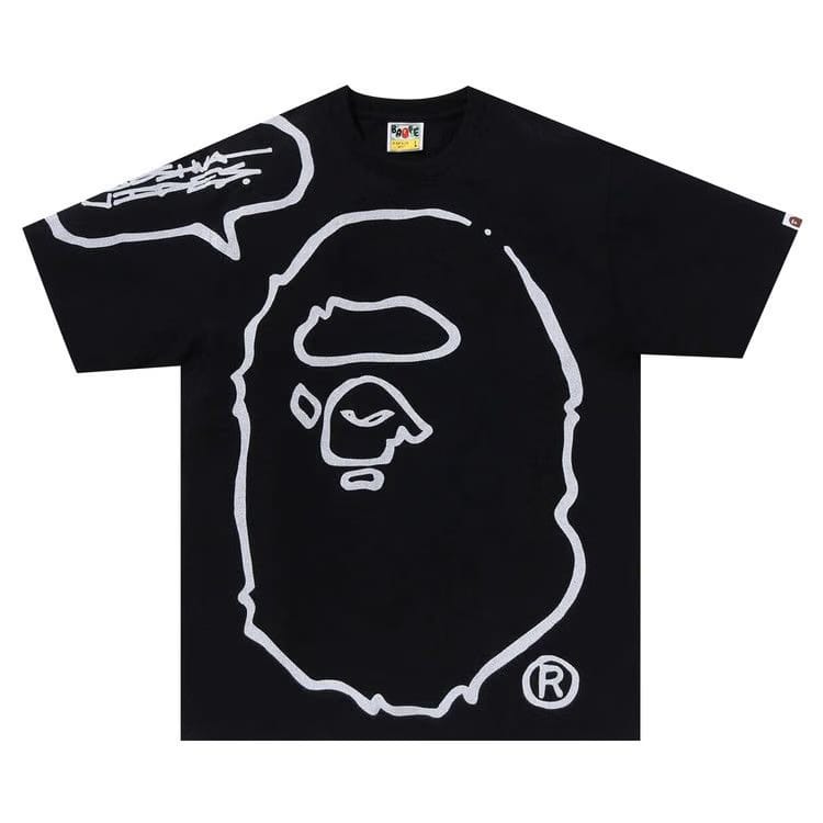 BAPE x Joshua Vides Ape Head T-Shirt Black