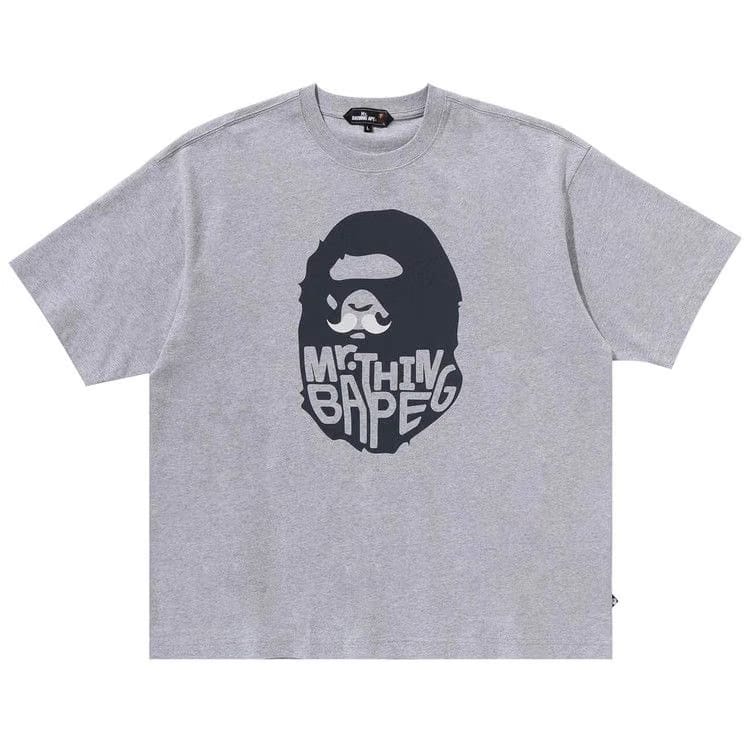 BAPE Ape Head T-Shirt Grey