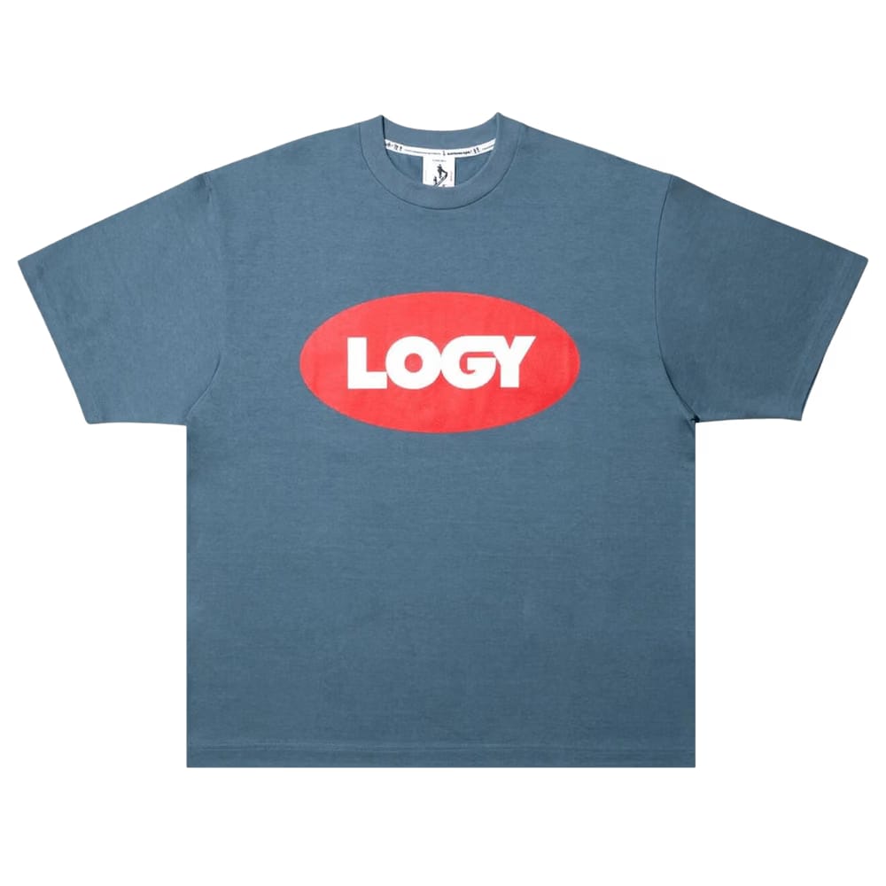 BAPE x Kazuki Kuraishi Logy Relaxed Fit T-Shirt Sax
