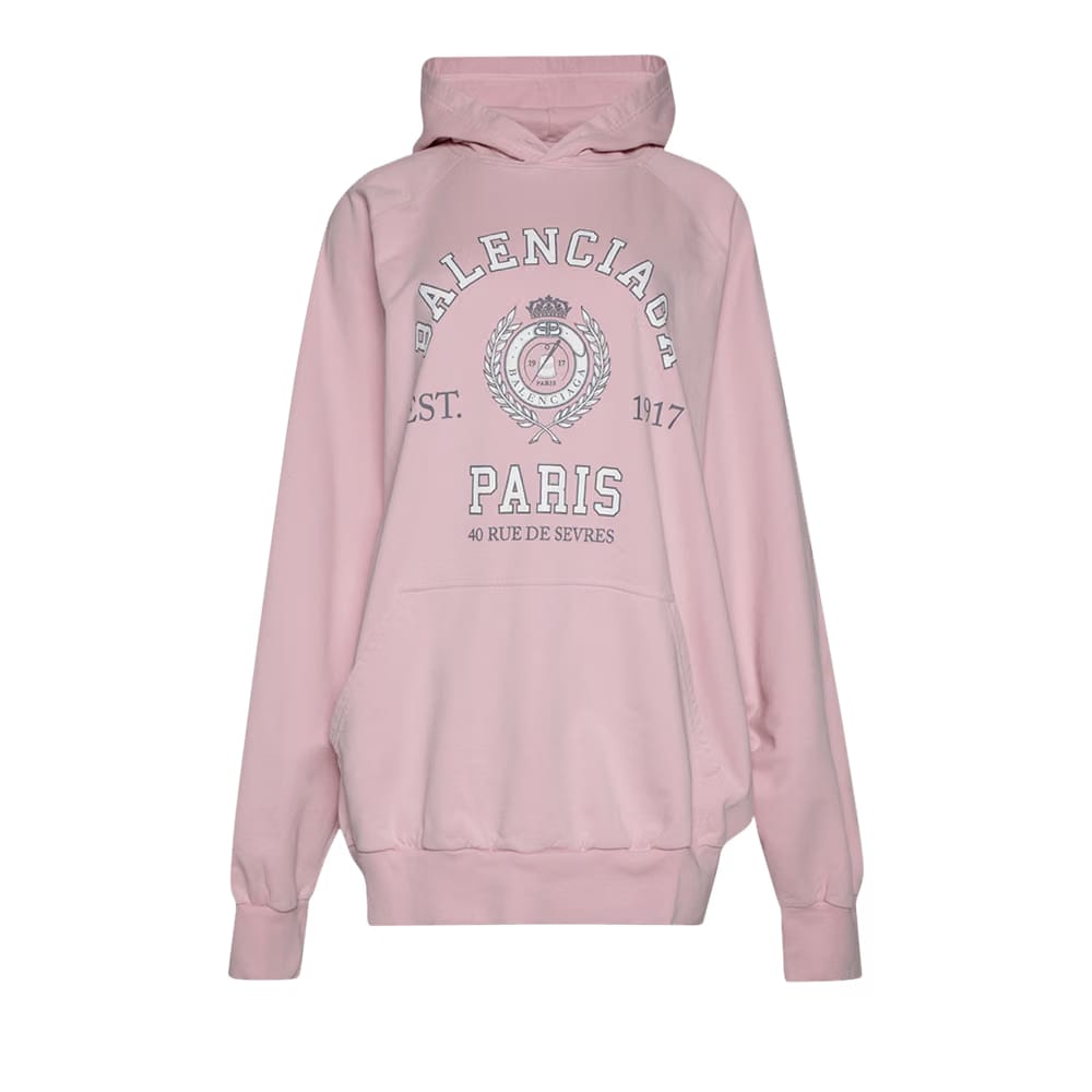 Balenciaga Hoodie Faded Pink