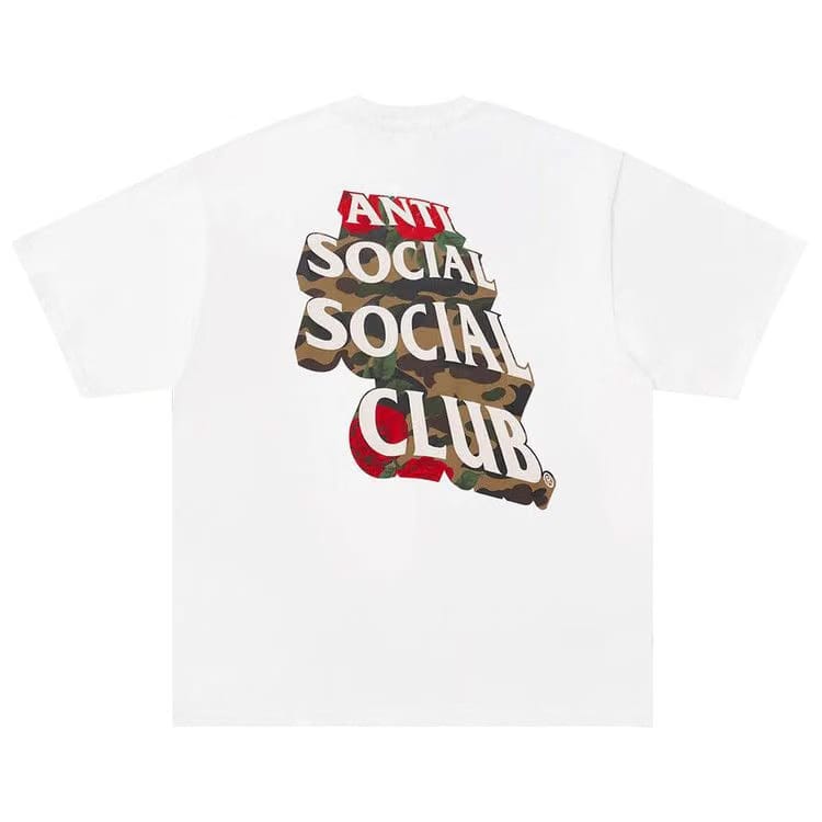 BAPE x Anti Social Social Club T-Shirt #2 White