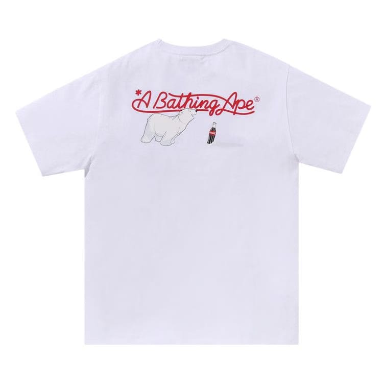 BAPE x Coca-Cola Polar Bear T-Shirt White