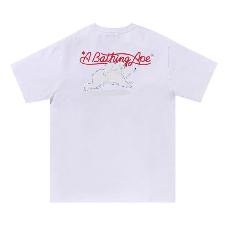 BAPE x Coca-Cola Photo Ape Head T-Shirt White