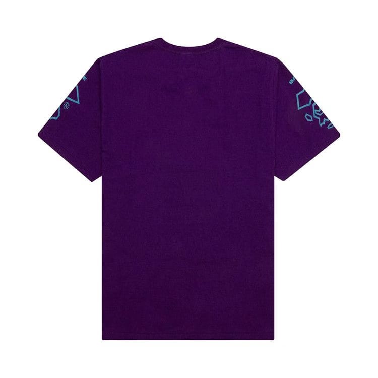 BAPE Football T-Shirt Purple