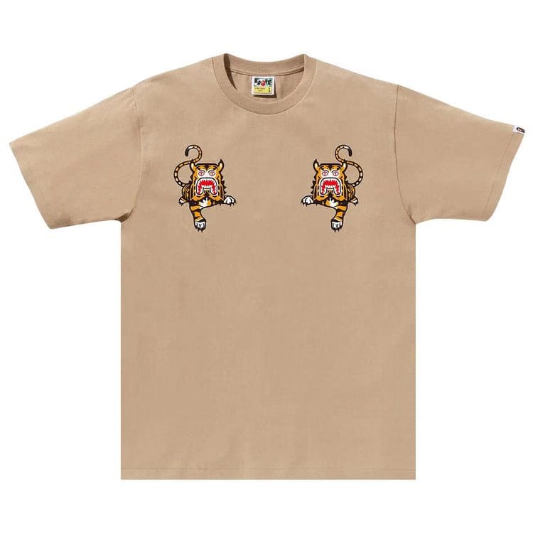 BAPE Tiger T-Shirt Beige