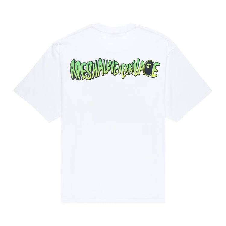 BAPE Car Graphic T-Shirt White
