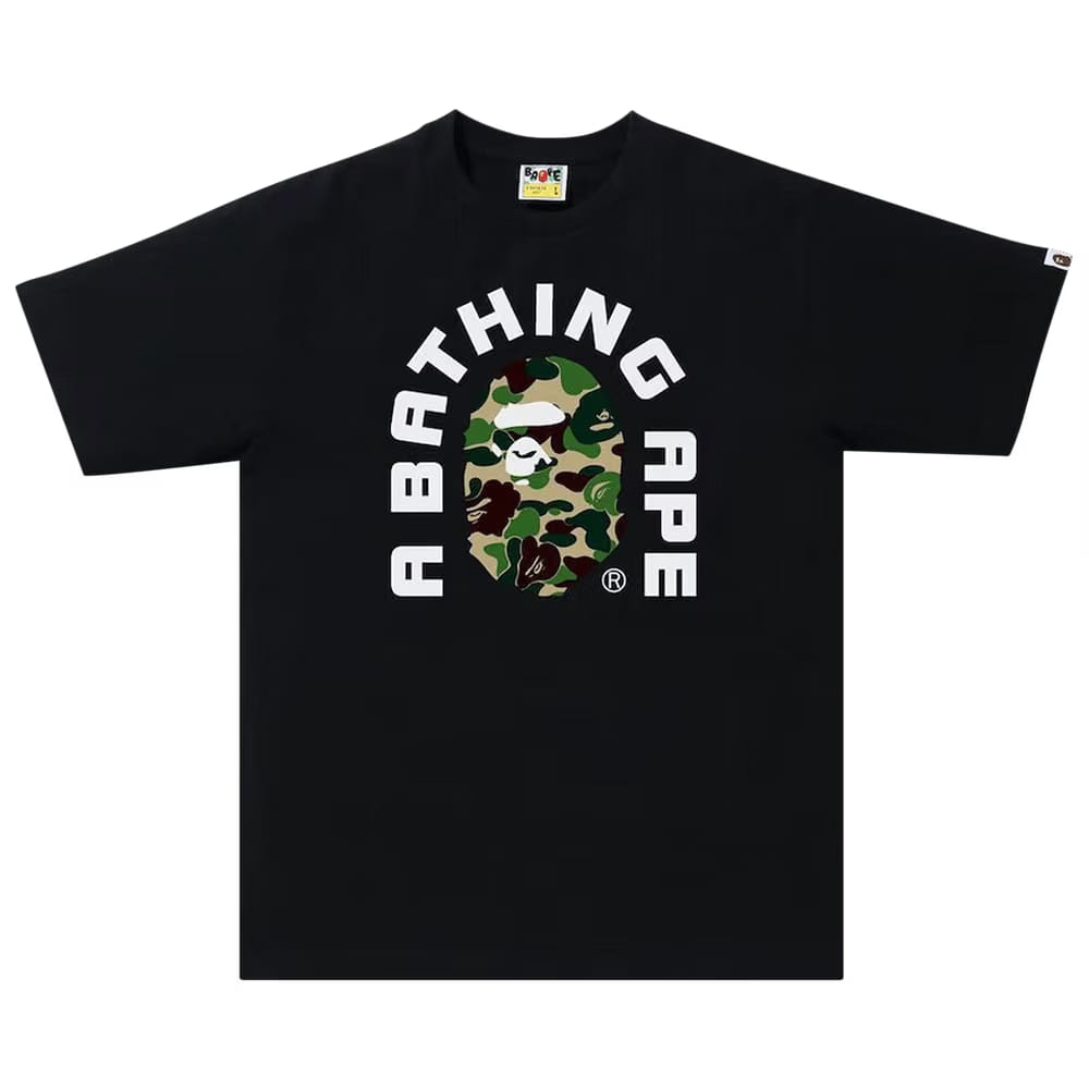 BAPE ABC Camo College 2020 T-Shirt Black/Green
