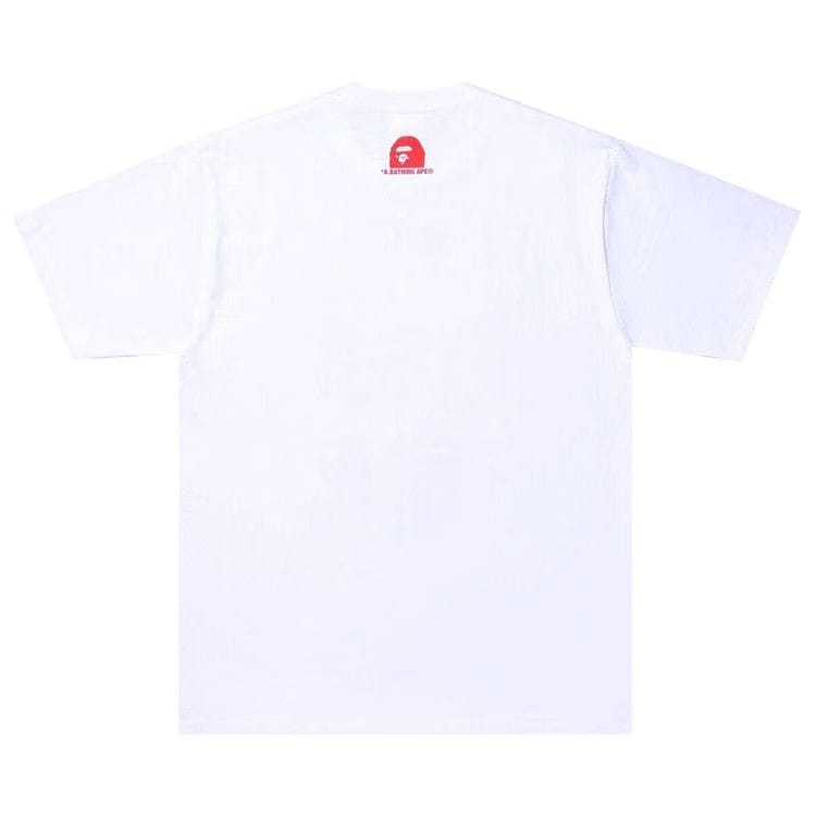 BAPE Check Gift Busy Works T-Shirt White