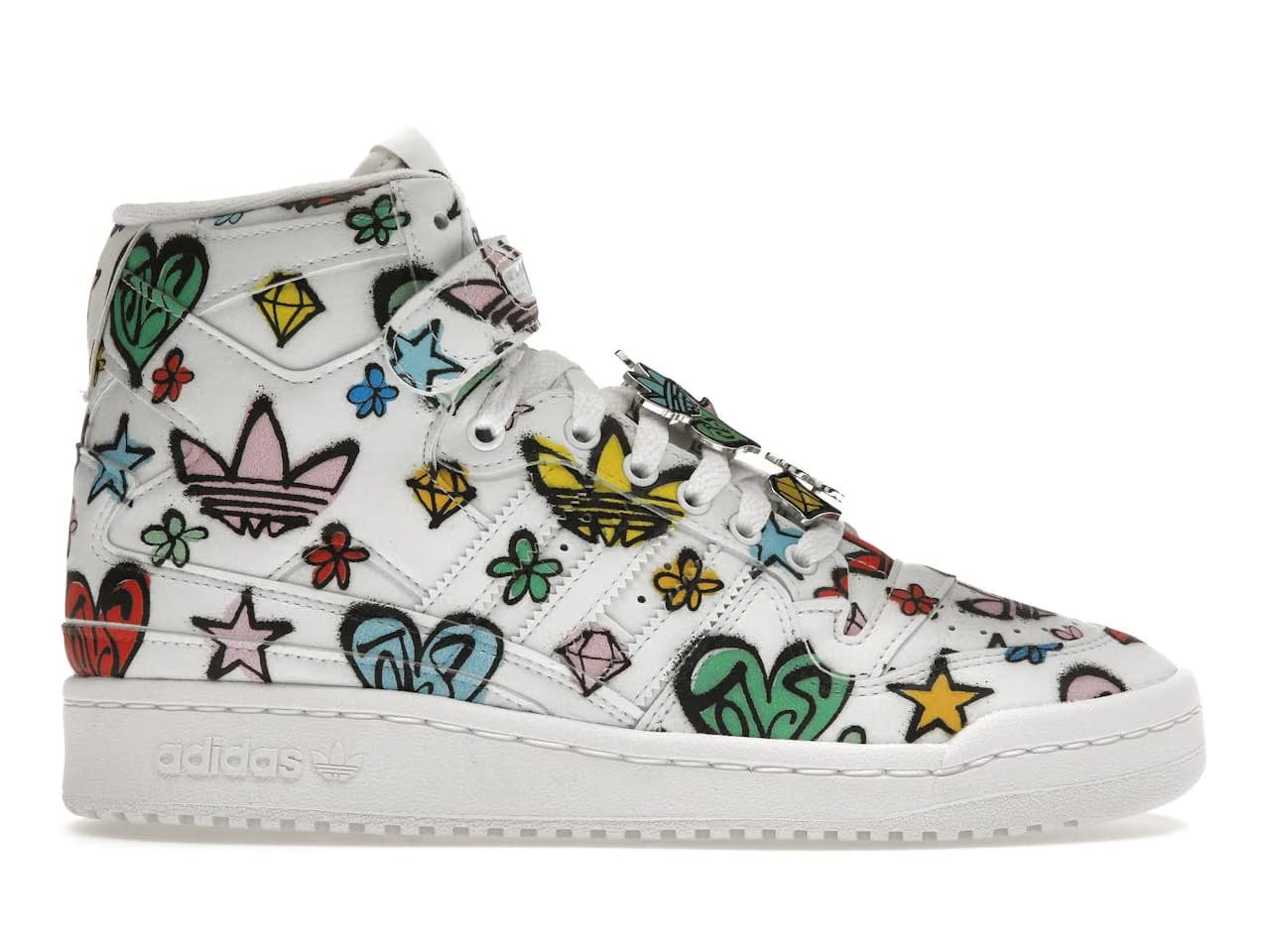 Adidas Forum 84 Hi Jeremy Scott Monogram Graffiti