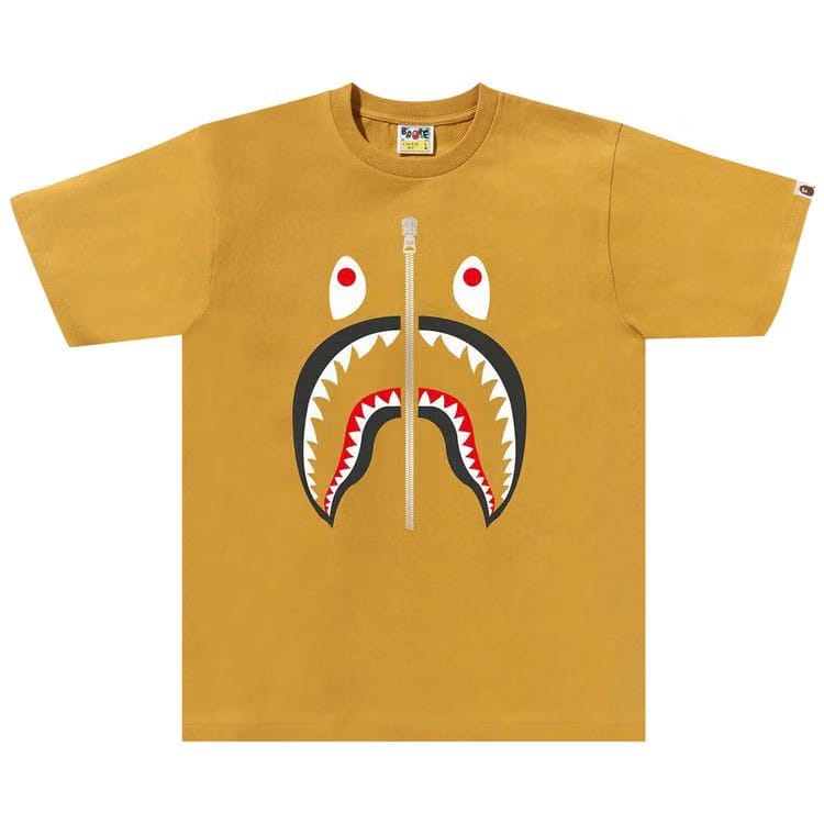 BAPE Shark T-Shirt Yellow