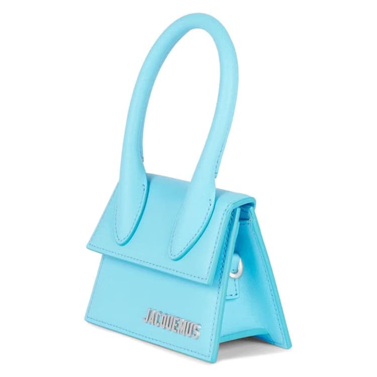 Jacquemus Le Chiquito Homme Mini Leather Bag Blue