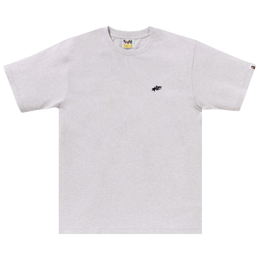 BAPE Sta One Point T-Shirt Grey