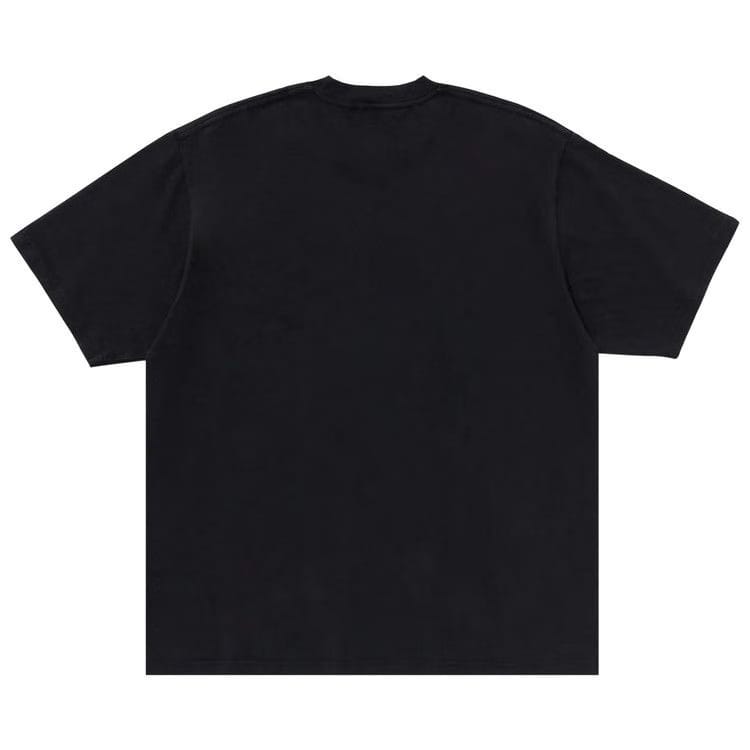 BAPE Garment Dye Logo Relaxed Fit T-Shirt Charcoal