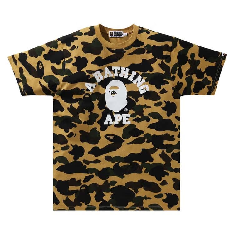 BAPE 1st Camo College T-Shirt (Online Exclusive) Yellow